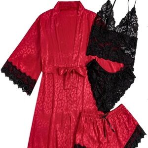 Elegant Lace Sleepwear Set 
Perfect for VDAY